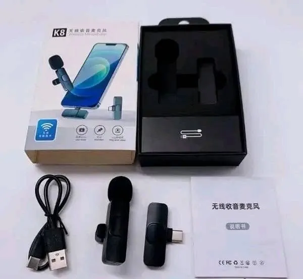 k8 type -c wireless microphone
